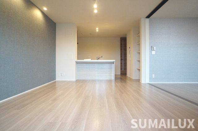 熊本市東区昭和町の賃貸マンションの居間・リビング