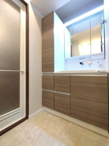 ザ・ステイツ志木パークステージの独立洗面台