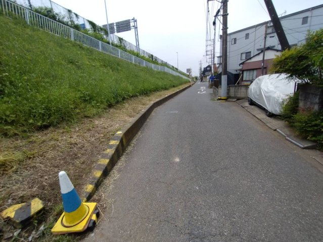 越谷市袋山 土地の外観