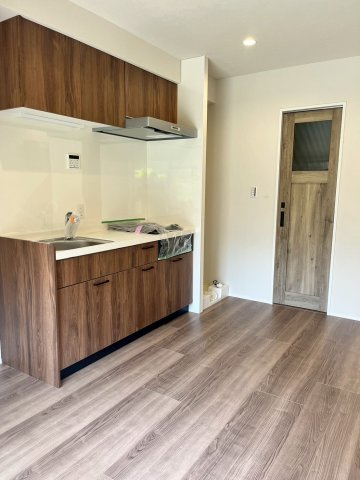 大森永谷マンションB棟のキッチン