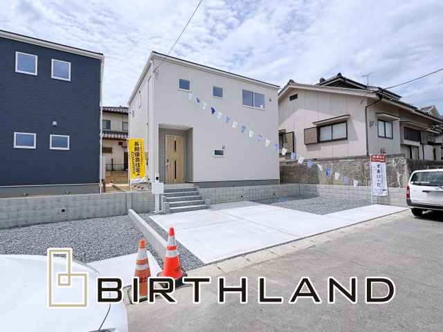 新築戸建・建売　安積町笹川北向　Livele Gaeden　全2棟の外観|1号棟　完成しました！