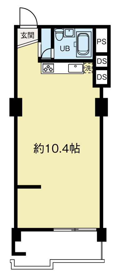 田園ハイツ藤が丘の間取り