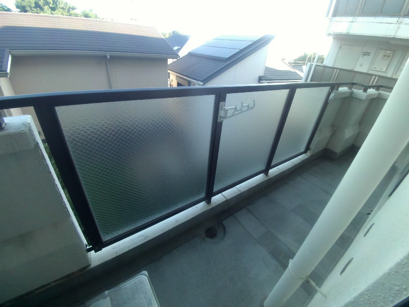 サンテラス池上のバルコニー