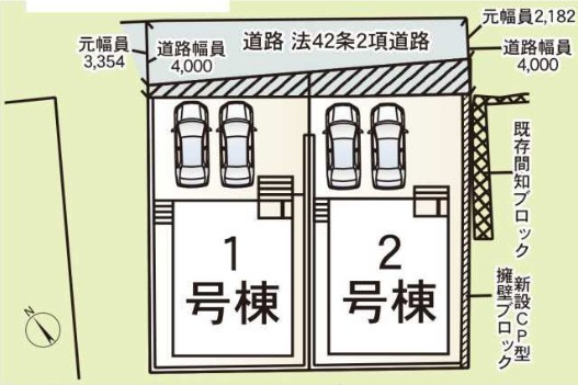 CG宜野湾市大山第3-2号棟　＼☆ご成約時キャッシュバック☆／の区画図
