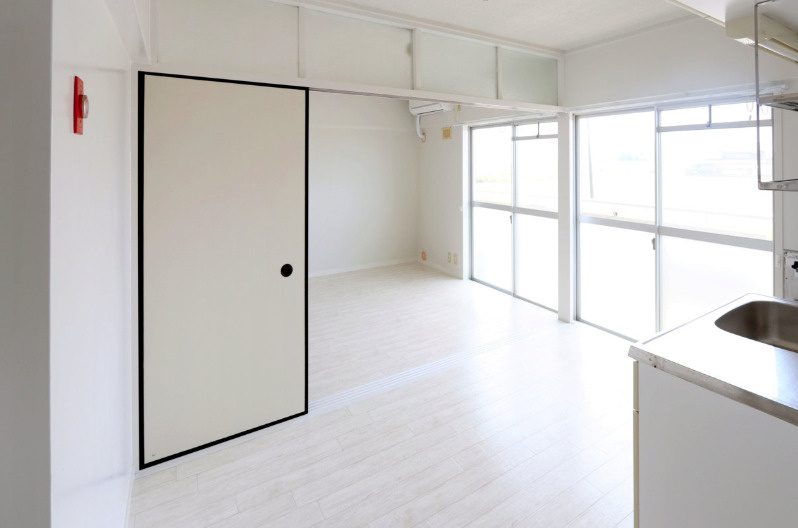 ビレッジハウス佐賀【キャッシュバック対象物件】の居間・リビング|リビングです