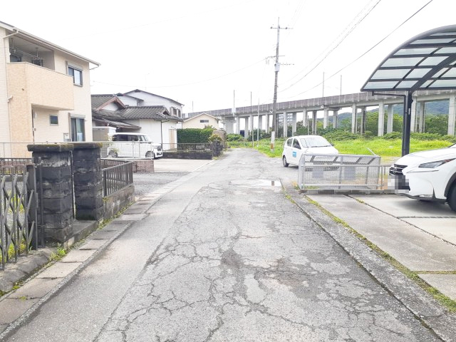 宇土市旭町の売地の周辺|前面道路