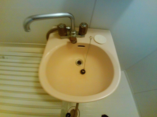 エール箕岡の洗面所