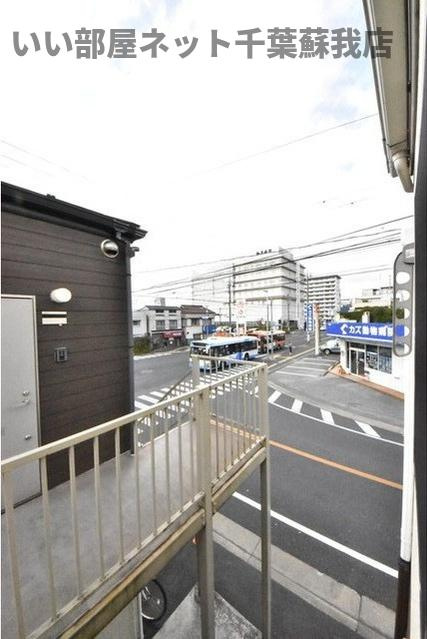 フォレストツインハウスⅡA棟のバルコニー|陽当たり良好なバルコニーです