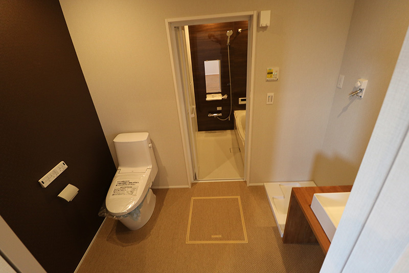 Garesidence木更津 The Retreatの独立洗面台
