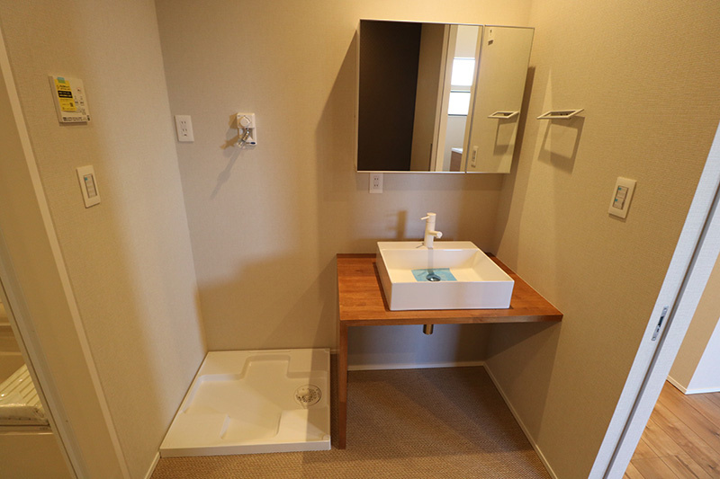 Garesidence木更津 The Retreatの独立洗面台