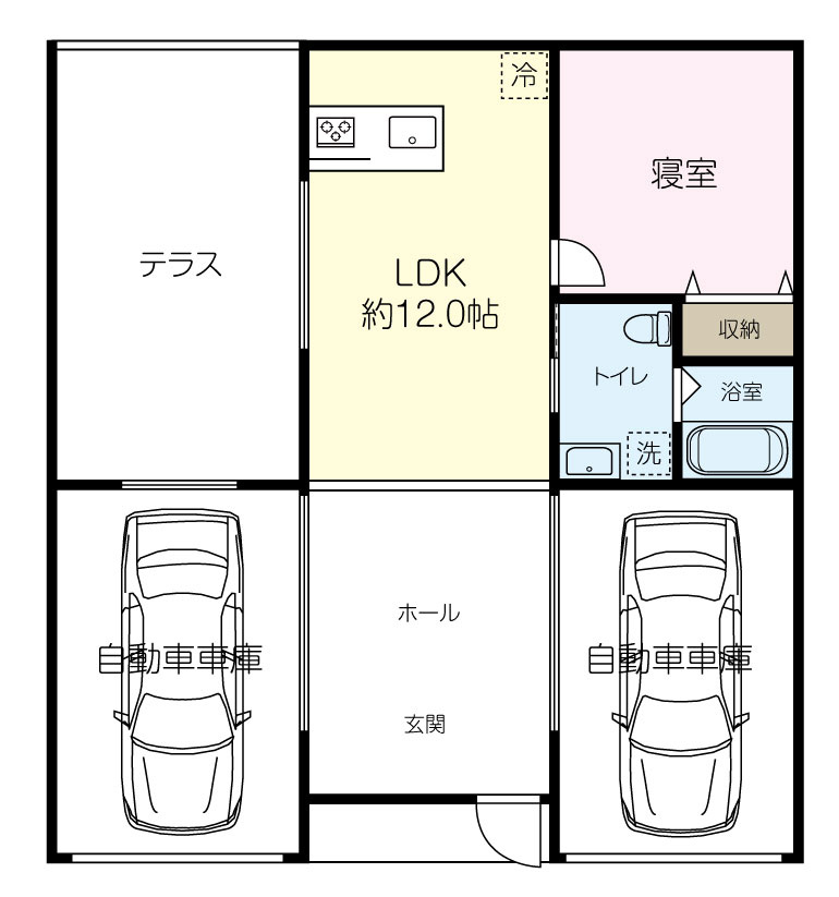 Garesidence木更津 The Retreatの間取り