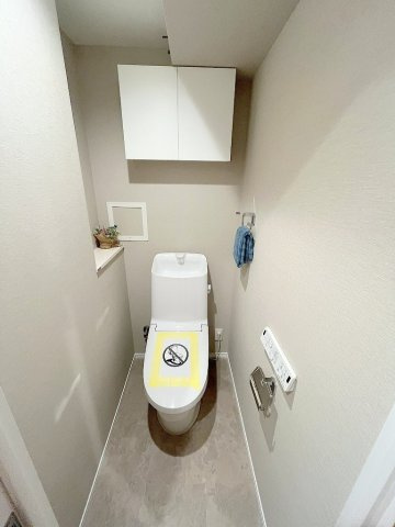 ライオンズプラザ三郷のトイレ|新規交換済みのトイレです