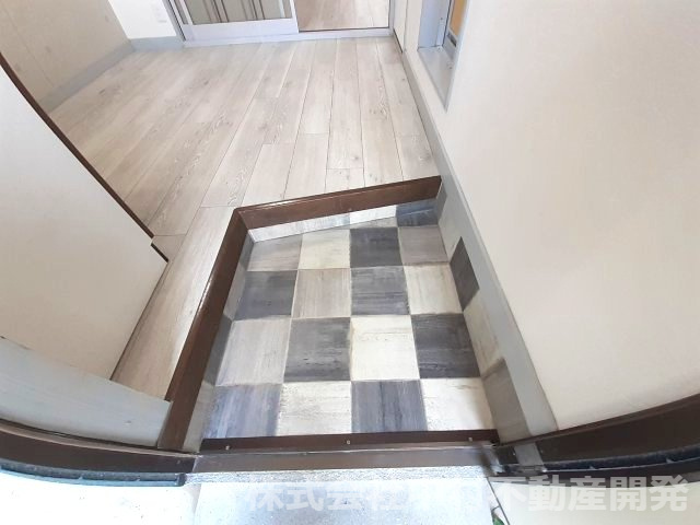 フレシールヴィラＤの玄関