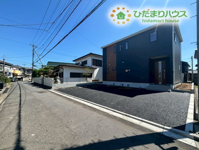 熊谷市久下　第13　新築一戸建て　クレイドルガーデン　01の前面道路含む現地写真|閑静な住宅街で叶える静かな暮らし♪