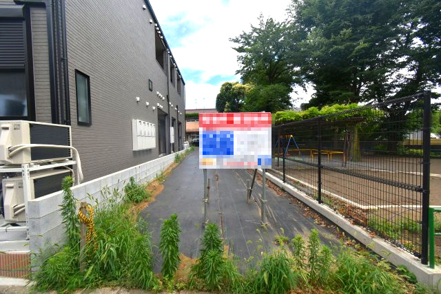 貫井4丁目・売地の外観