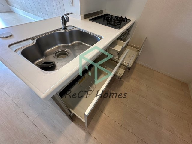 姫路市西今宿５丁目の賃貸マンションのキッチン