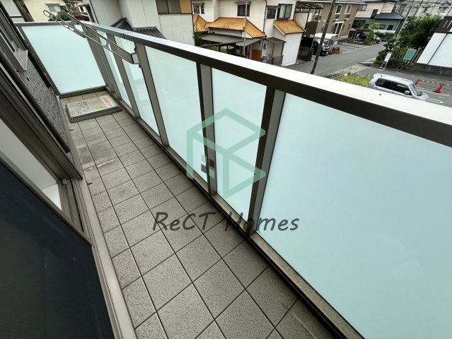 姫路市西今宿５丁目の賃貸マンションのバルコニー