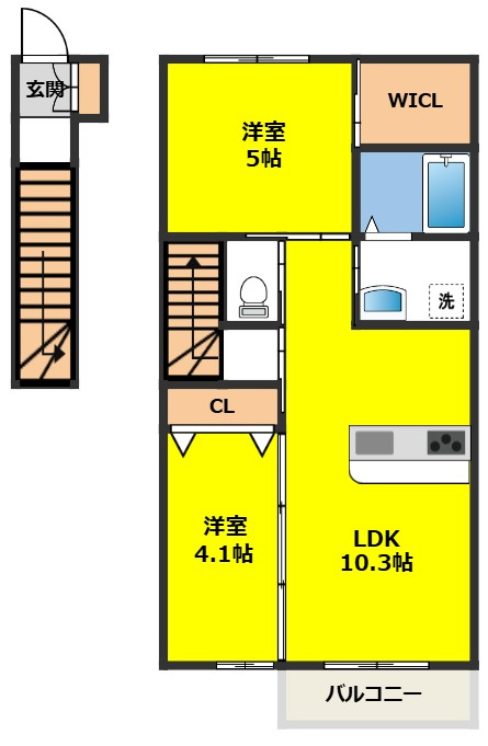 シャルモントの間取り