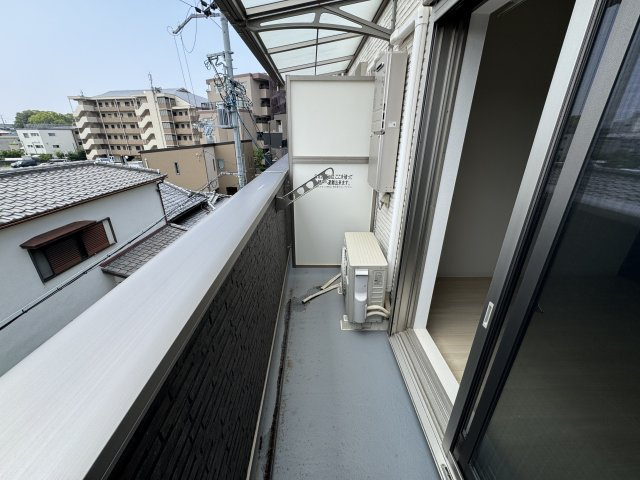 プレミール石橋のバルコニー