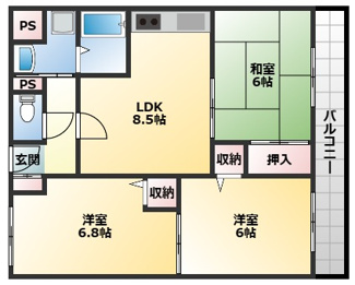 【間取り】 | スタンドアップ国分