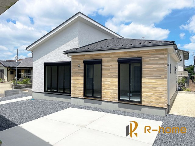 水戸市酒門町1期　新築戸建て　1号棟の外観|ご予約を頂ければ、『平日』はもちろん『早朝』や『夜間』もご見学可能です♪お気軽にお申し付けください♪