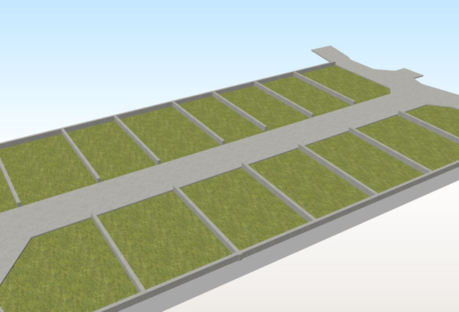 【その他】 | あきる野市伊奈　売地　全16区画　12号区 | 全体区画図です！