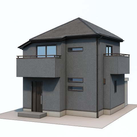 【完成予想図】 | あきる野市伊奈　売地　全16区画　13号区 | 完成予想図（外観）