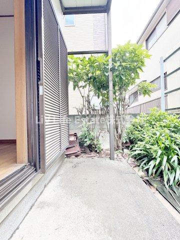 コーポハナブサのバルコニー