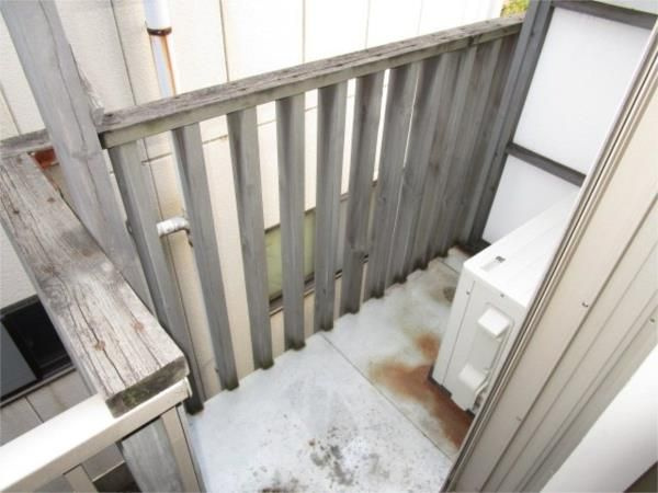 メゾンコーワのバルコニー