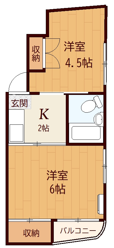 サンデービルの間取り
