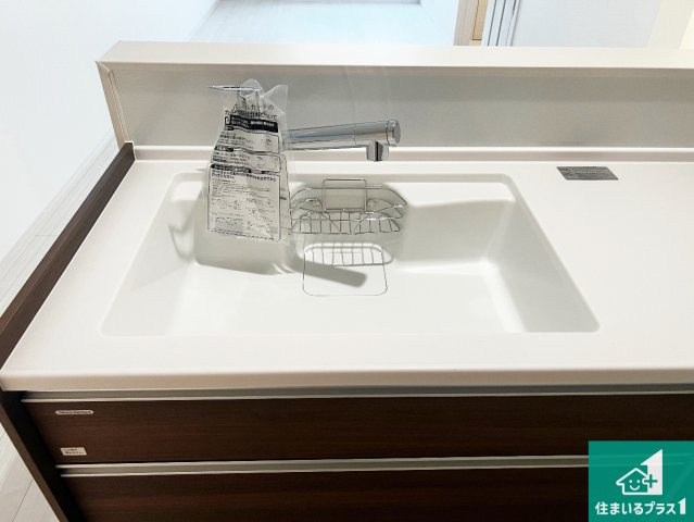 堺市東区北野田　新築一戸建ての設備|広々としたシンクで食器洗いも楽々！