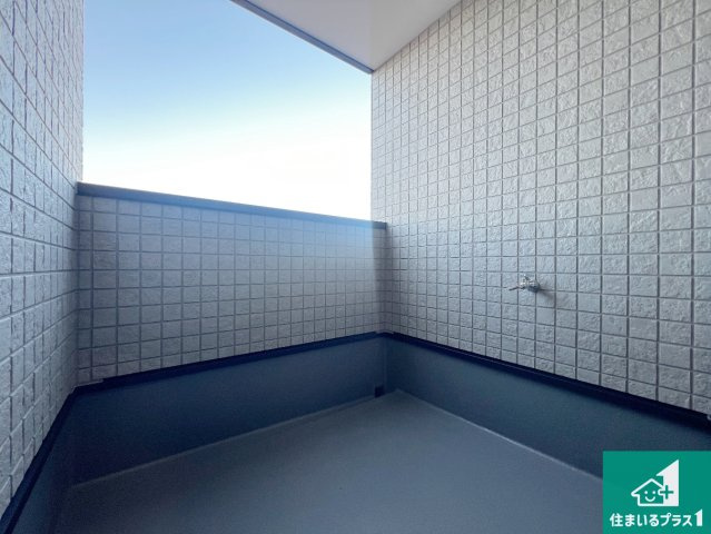 堺市東区北野田　新築一戸建てのバルコニー|日当たりのよいバルコニー！お部屋が開放的に！