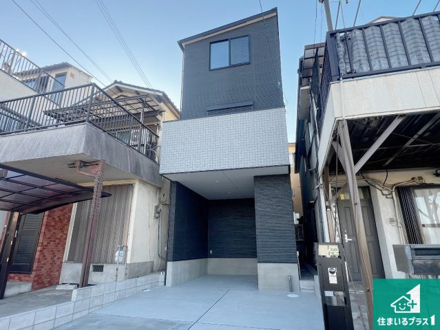 堺市東区北野田　新築一戸建ての外観|お客様に長く安心して住んでいだだける事にこだわった家づくり！住んでからのアフターサービスにもしっかりと取り組んでいます！