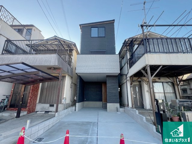 堺市東区北野田　新築一戸建ての外観|お客様に長く安心して住んでいだだける事にこだわった家づくり！住んでからのアフターサービスにもしっかりと取り組んでいます！