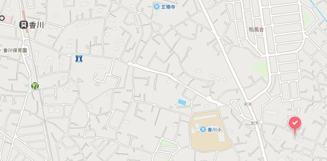メゾン　ド　ステラの地図
