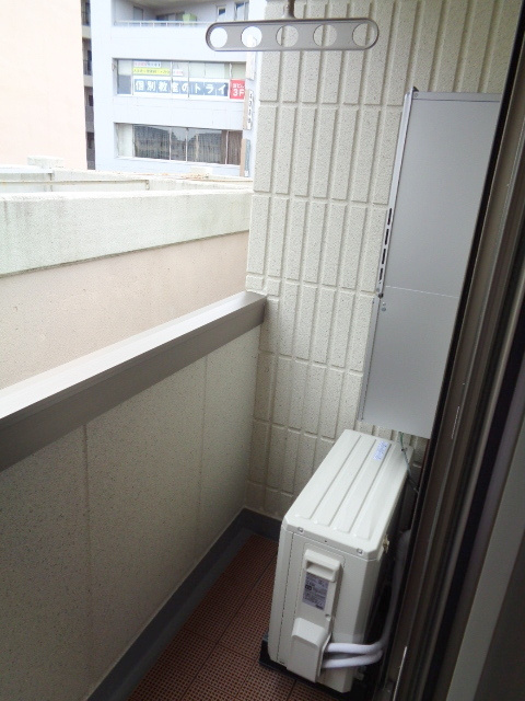 メゾンクレールのバルコニー