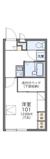 【間取り】 | レオパレスセゾン | 画像2