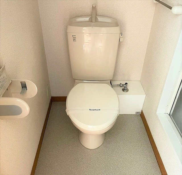 レオパレスベルフローラⅠのトイレ