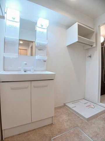 フォレスタ吹上の洗面所|コンパクトで使いやすい洗面所