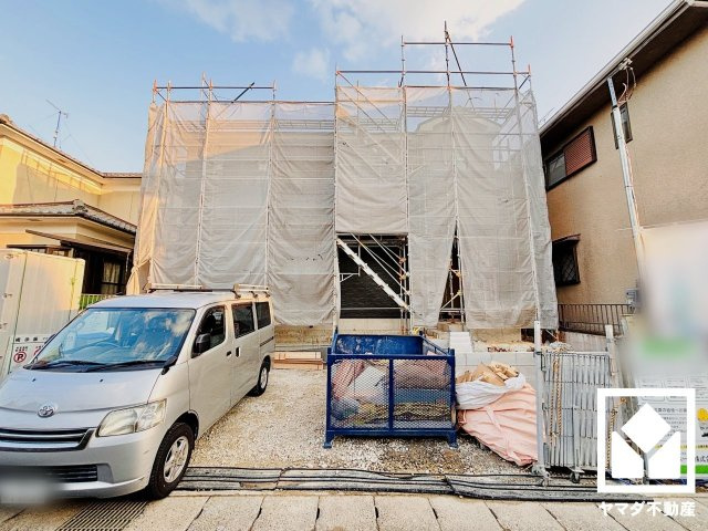 大津市月輪５丁目　24-1期　1号棟の駐車場|11月7日　現地写真更新