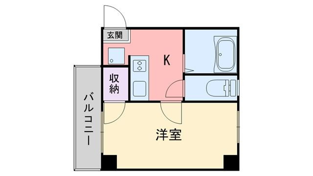 サンマルク藤崎の間取り