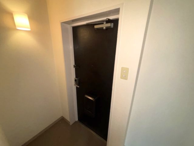坂田ハイツの玄関