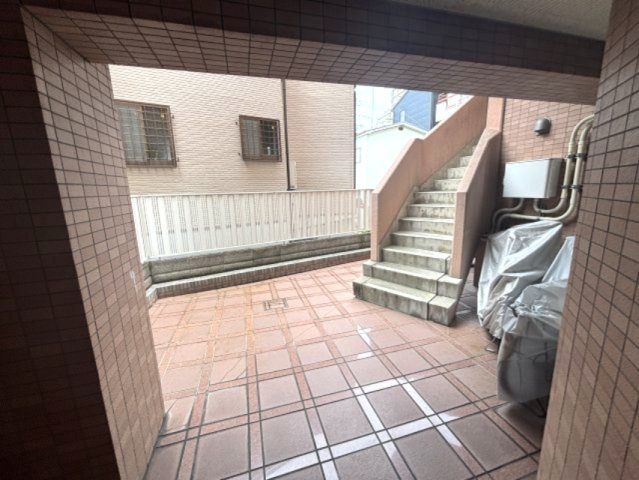 坂田ハイツのロビー