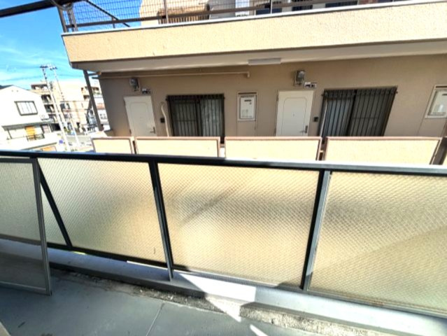 第２坂田ビルのバルコニー