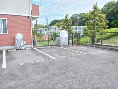 【駐車場】 | ヒルサイドハウスＡ