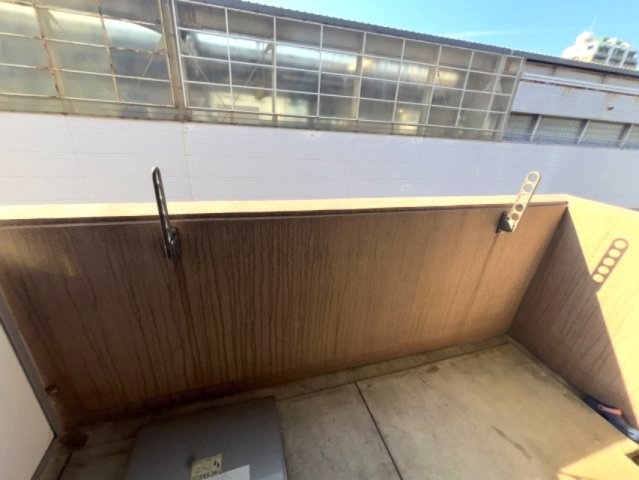 エクセレント坂田のバルコニー