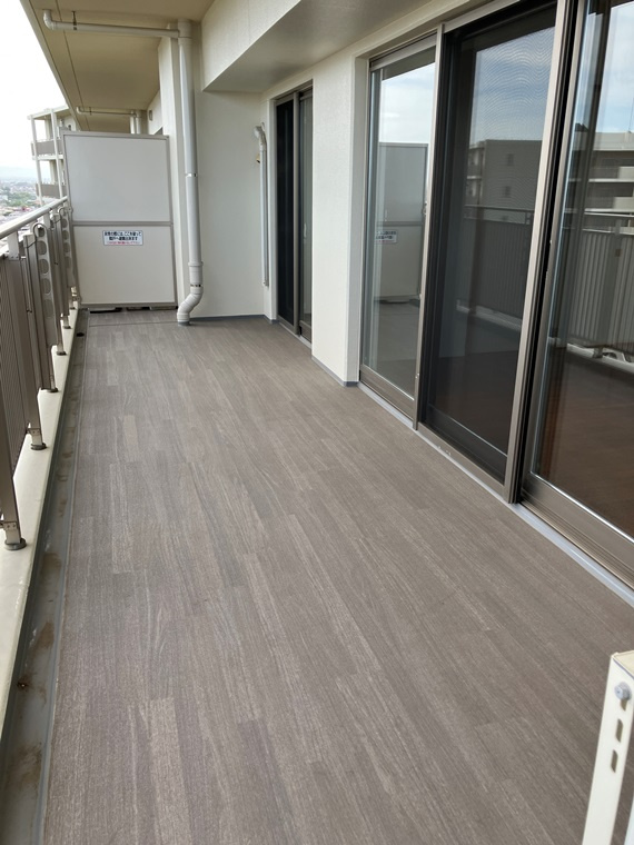 パークシティさいたま北ガーデンレジデンスのバルコニー