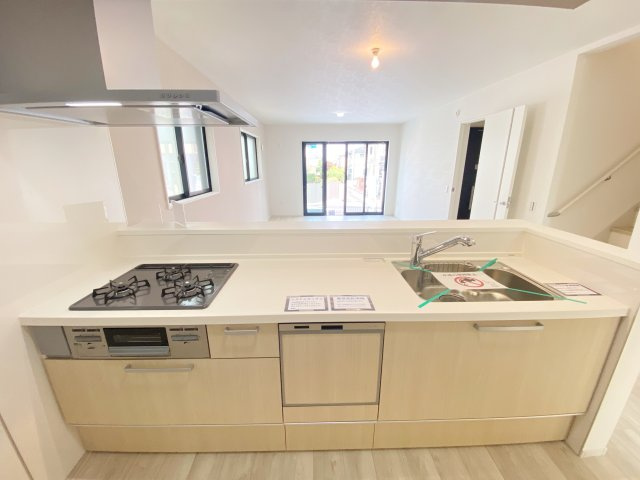 『八王子市新築戸建て』八王子市富士見町41-4【仲介手数料無料】　４期のキッチン|～仲介手数料無料☆八王子ひなた不動産～八王子市富士見町　新築戸建て