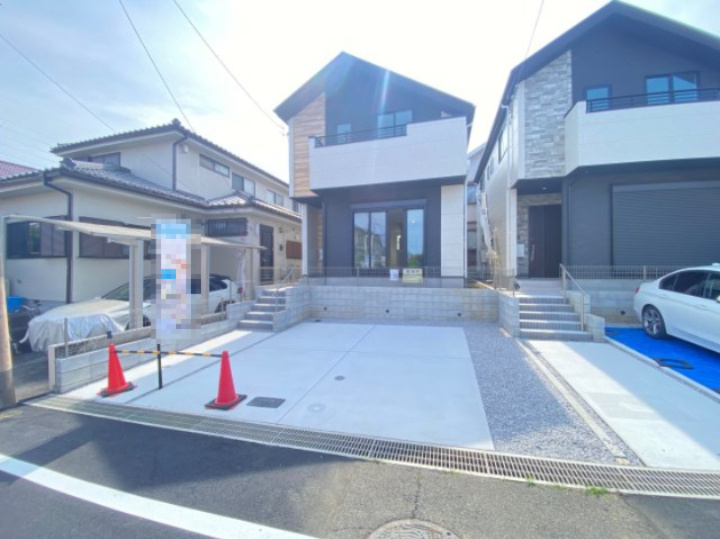 『八王子市新築戸建て』八王子市富士見町41-4【仲介手数料無料】　４期の外観|東道路で陽当たり良好な新築戸建てです。～仲介手数料無料☆八王子ひなた不動産～八王子市富士見町　新築戸建て