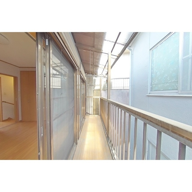 岐阜市忠節町４丁目の一戸建てのバルコニー